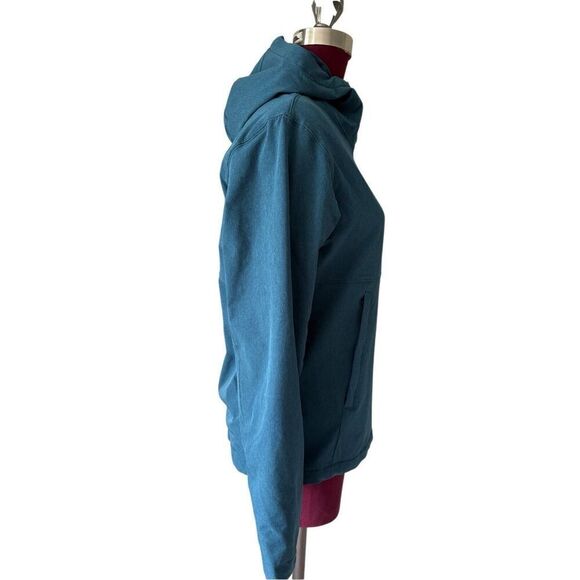 THE NORTH FACE Women's Shelbe Raschel Hoodie Jacket Monterey Blue Heather size M - Picture 11 of 11